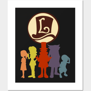 Layton Posters and Art